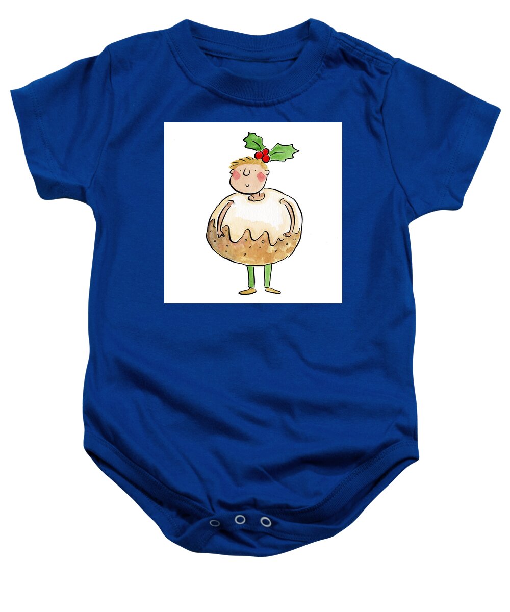 Christmas Pudding - Baby Onesie