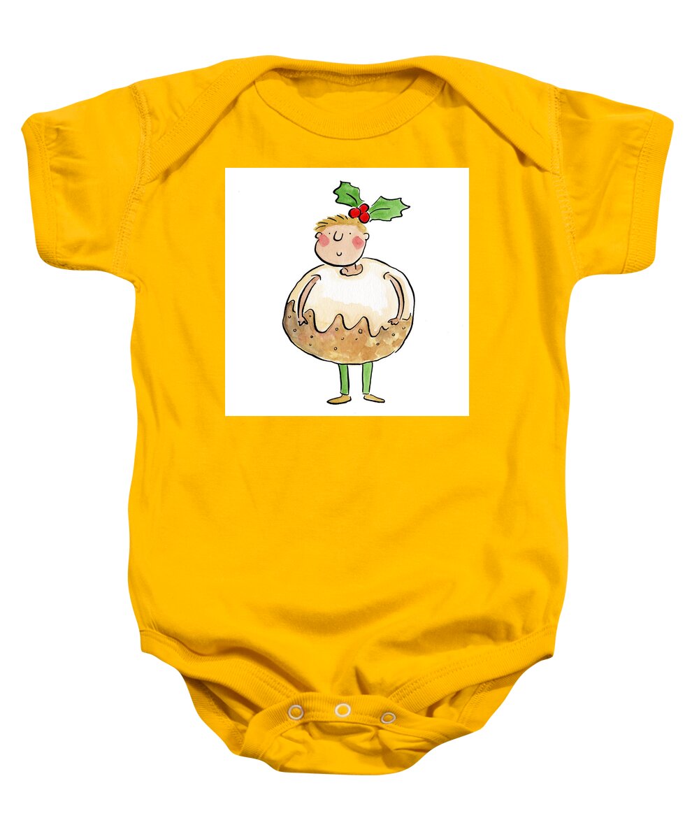 Christmas Pudding - Baby Onesie