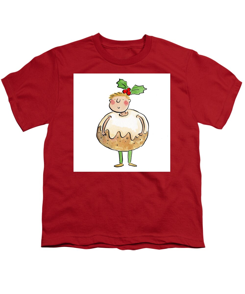 Christmas Pudding - Youth T-Shirt