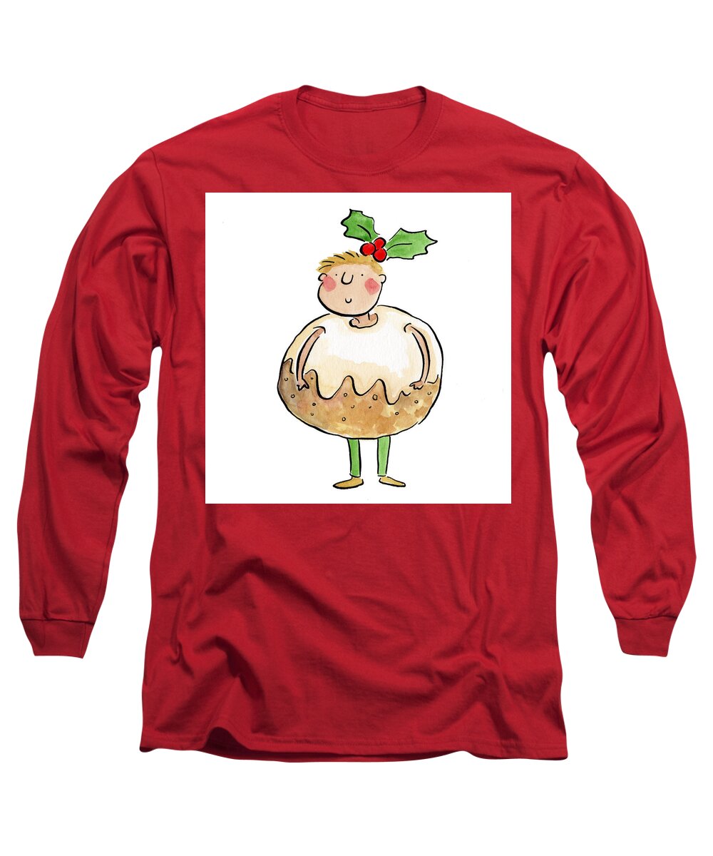 Christmas Pudding - Long Sleeve T-Shirt