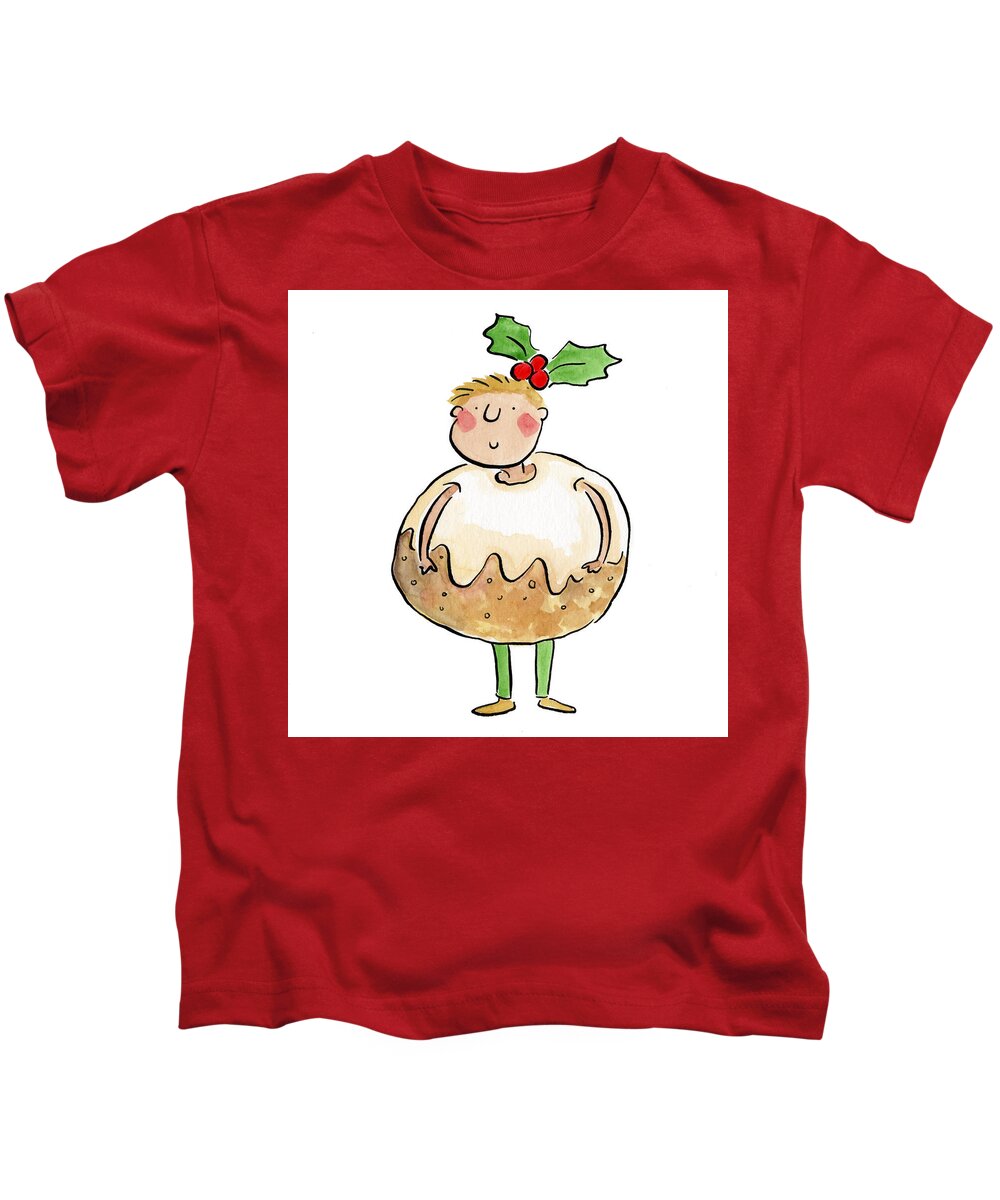 Christmas Pudding - Kids T-Shirt