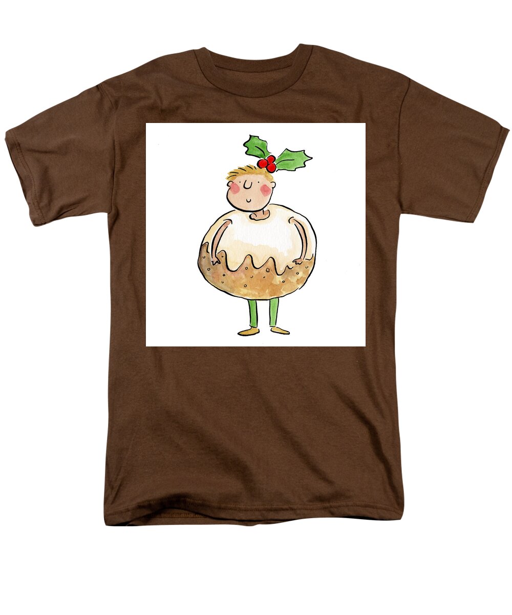 Christmas Pudding - Men's T-Shirt  (Regular Fit)