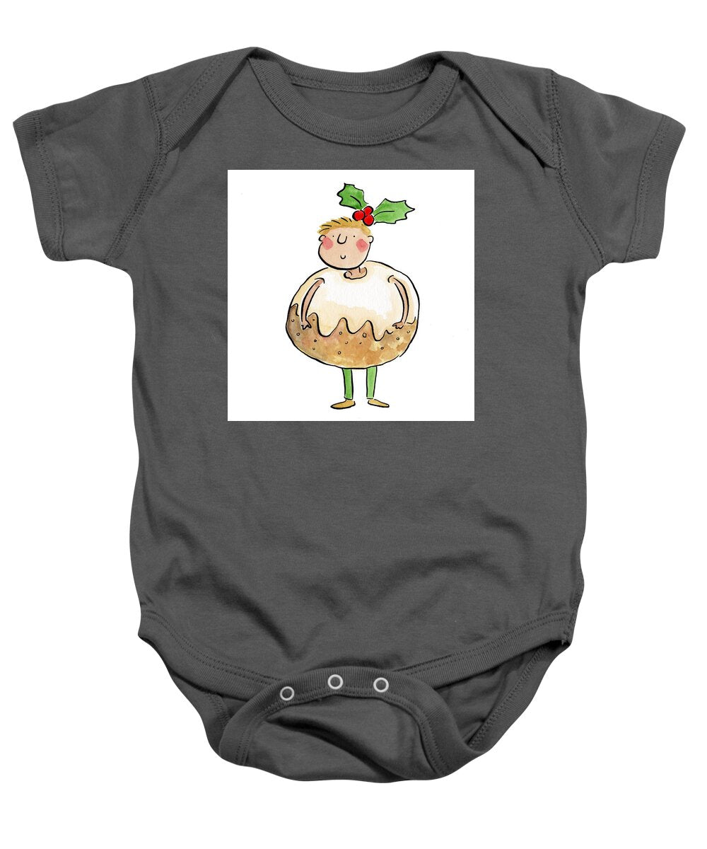 Christmas Pudding - Baby Onesie