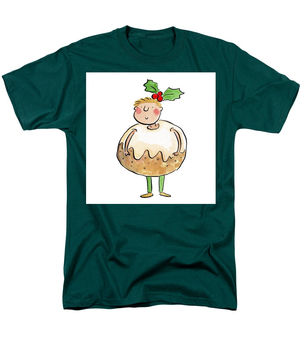 Christmas Pudding - Men's T-Shirt  (Regular Fit)