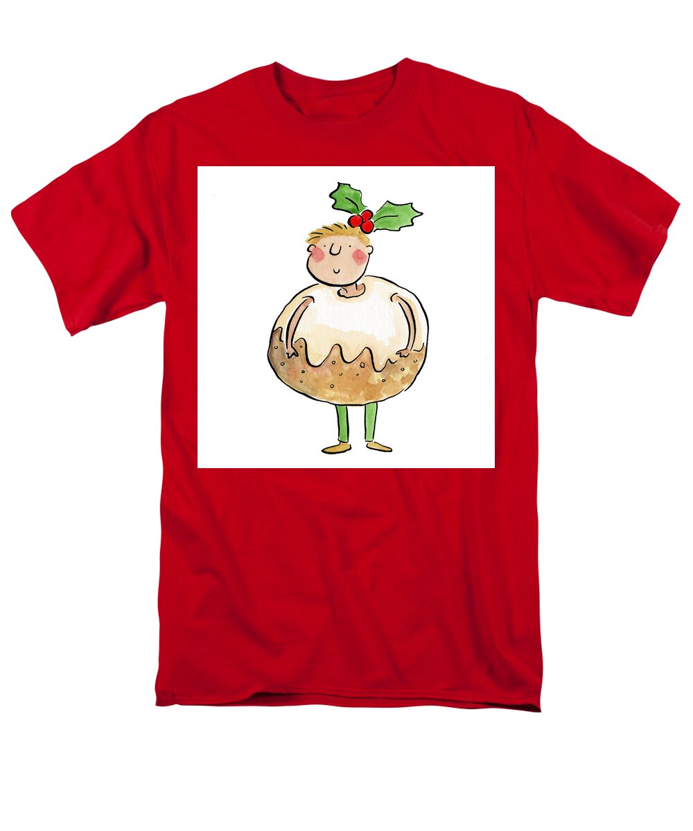 Christmas Pudding - Men's T-Shirt  (Regular Fit)