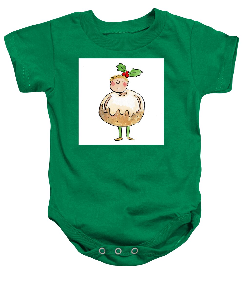 Christmas Pudding - Baby Onesie