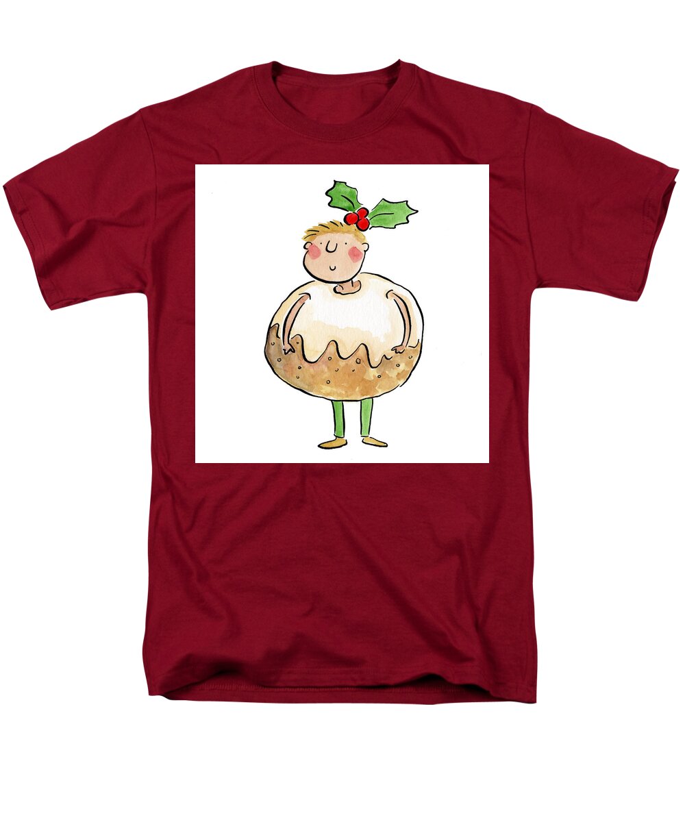 Christmas Pudding - Men's T-Shirt  (Regular Fit)