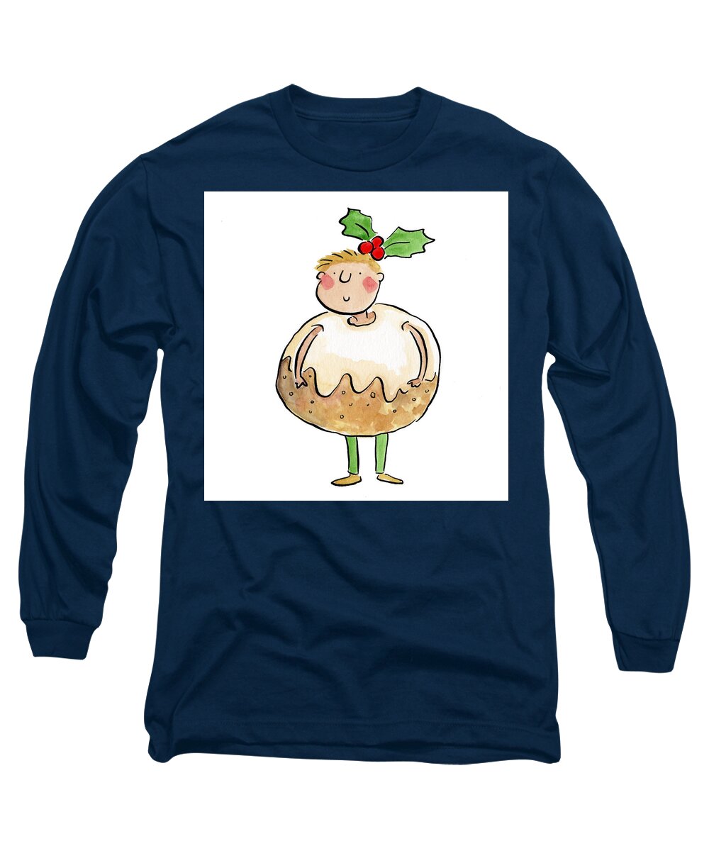 Christmas Pudding - Long Sleeve T-Shirt