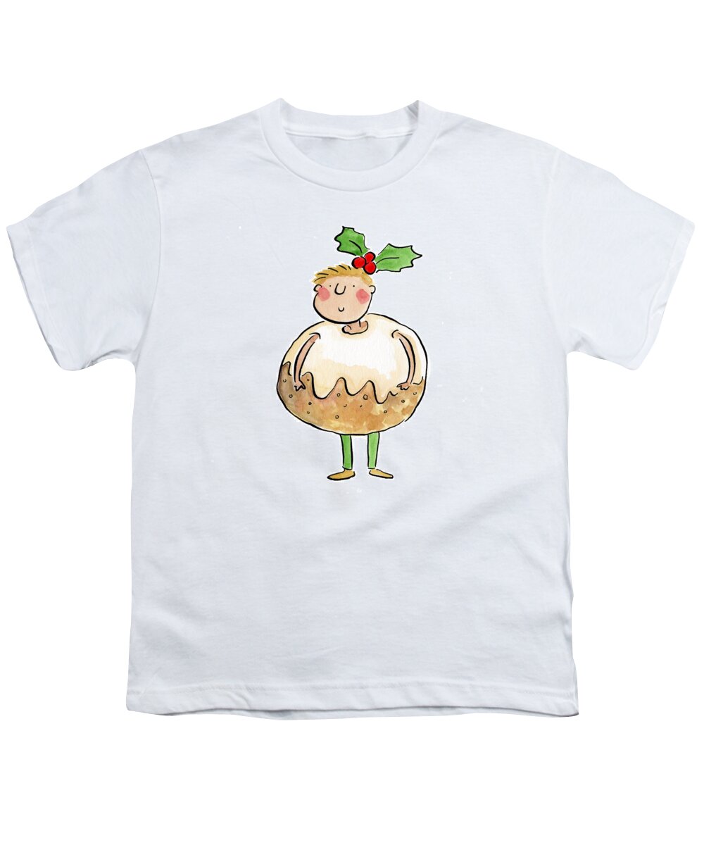 Christmas Pudding - Youth T-Shirt