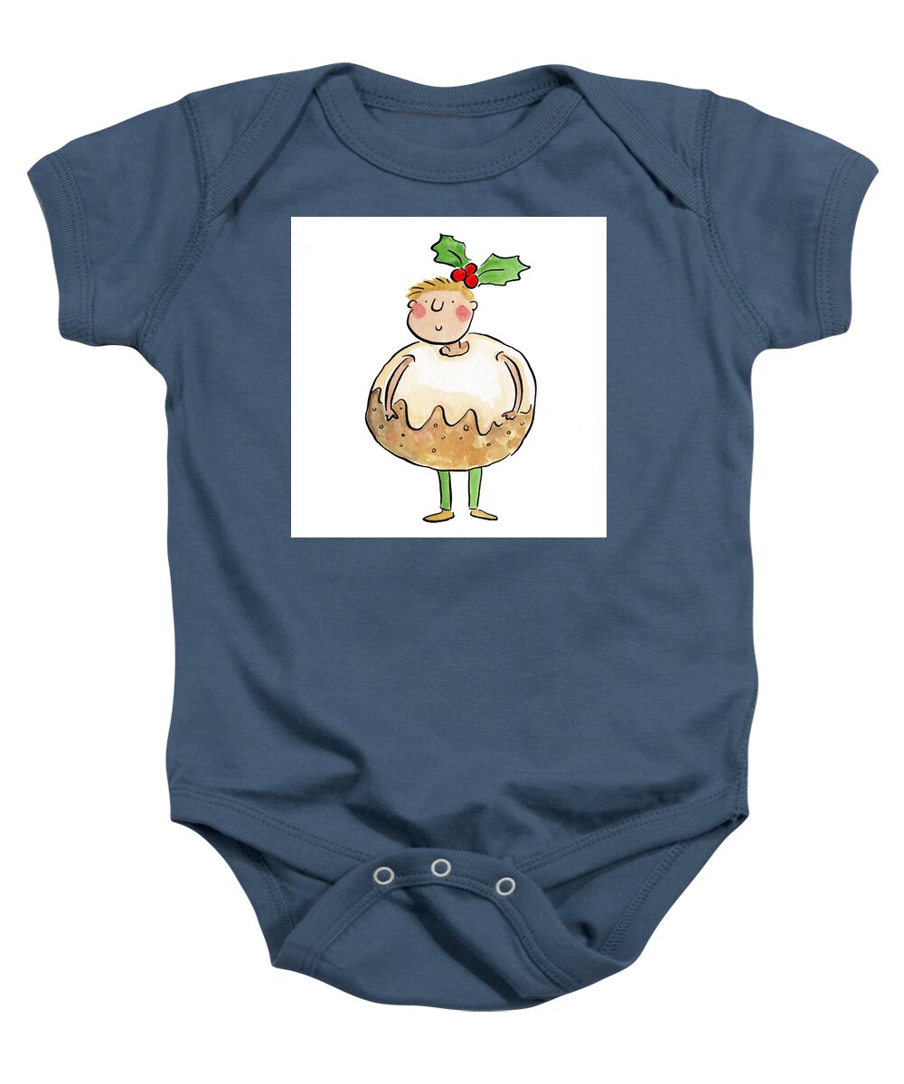 Christmas Pudding - Baby Onesie