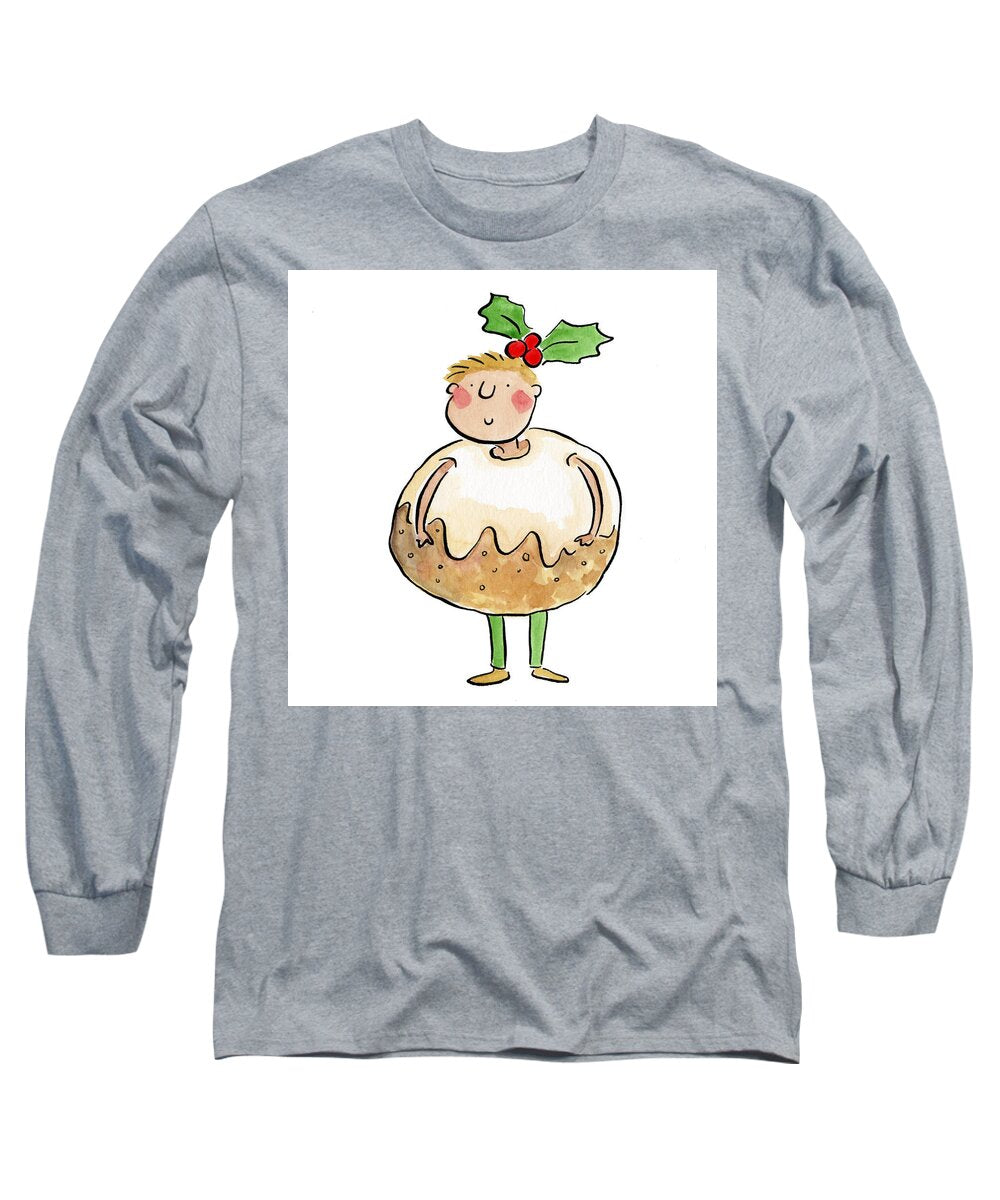 Christmas Pudding - Long Sleeve T-Shirt