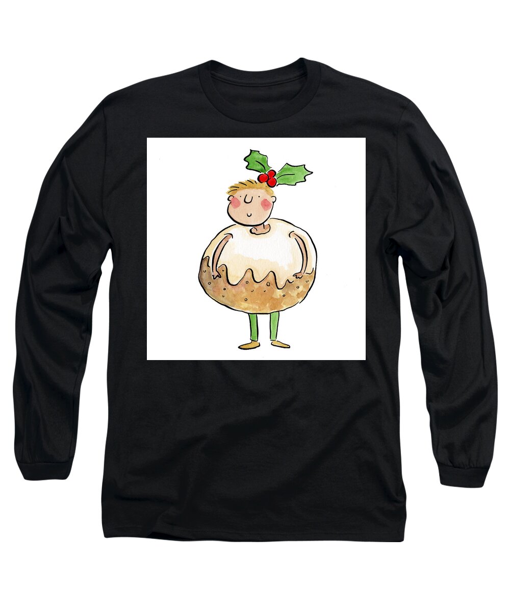 Christmas Pudding - Long Sleeve T-Shirt