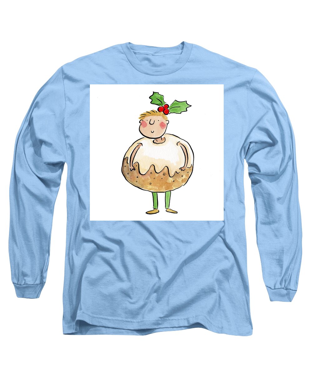 Christmas Pudding - Long Sleeve T-Shirt