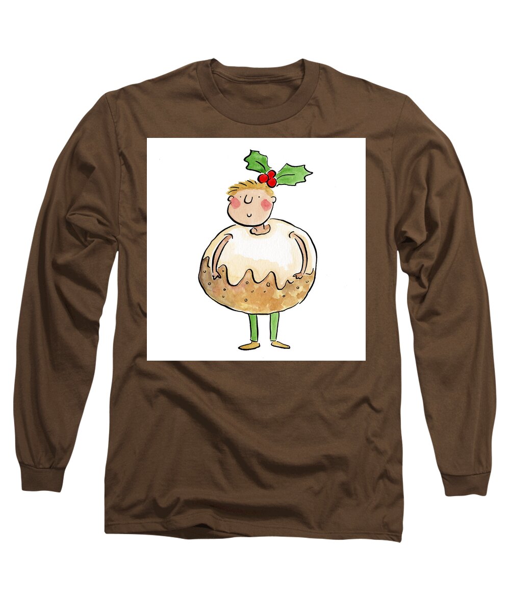 Christmas Pudding - Long Sleeve T-Shirt