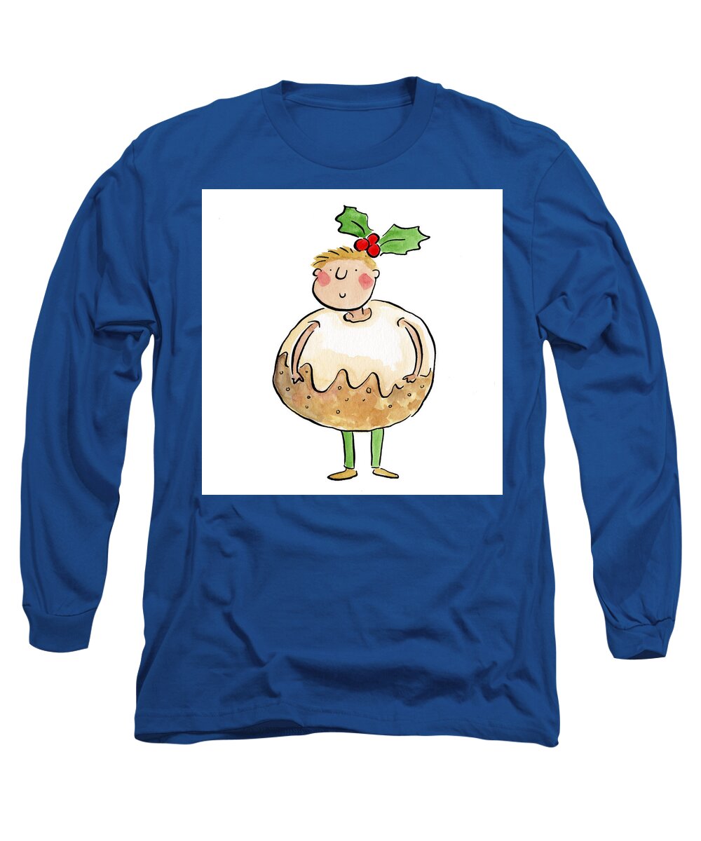 Christmas Pudding - Long Sleeve T-Shirt