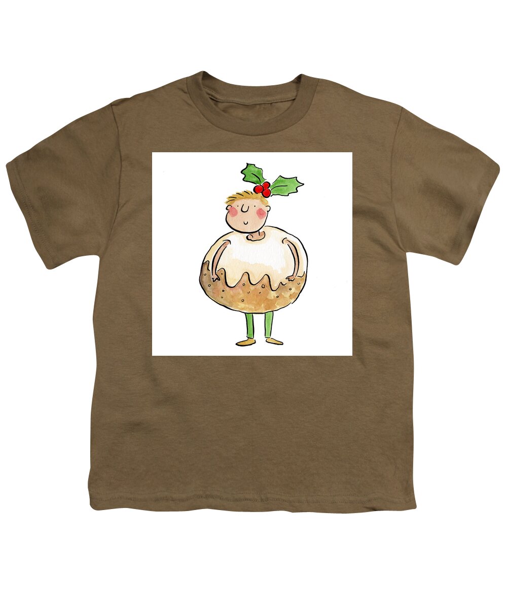Christmas Pudding - Youth T-Shirt