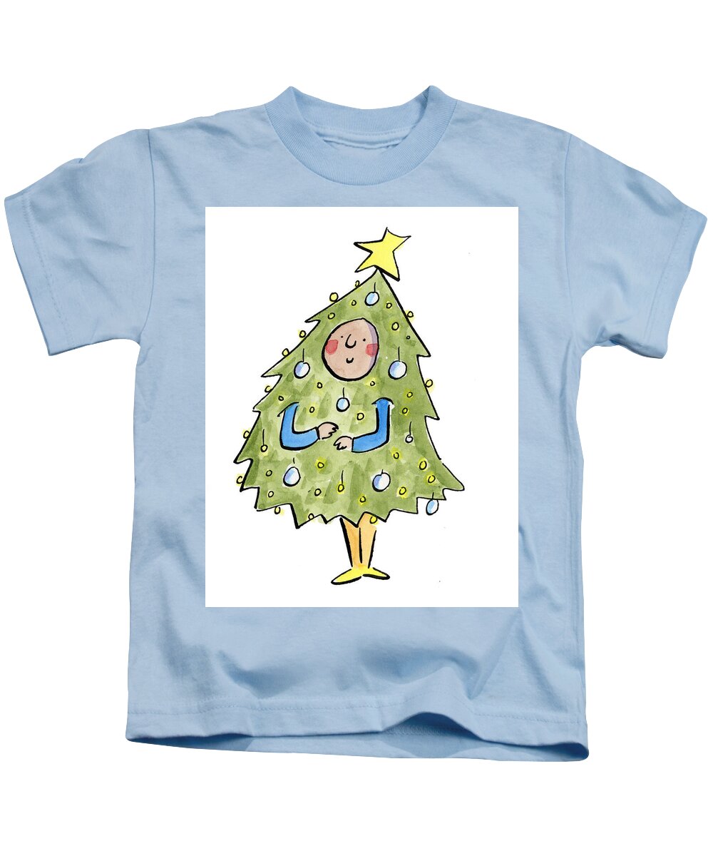 Christmas Tree Outfit - Kids T-Shirt
