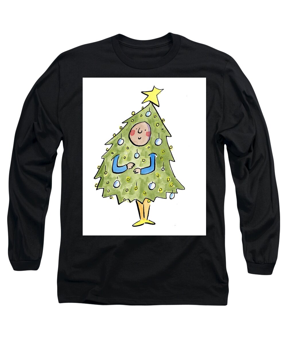 Christmas Tree Outfit - Long Sleeve T-Shirt