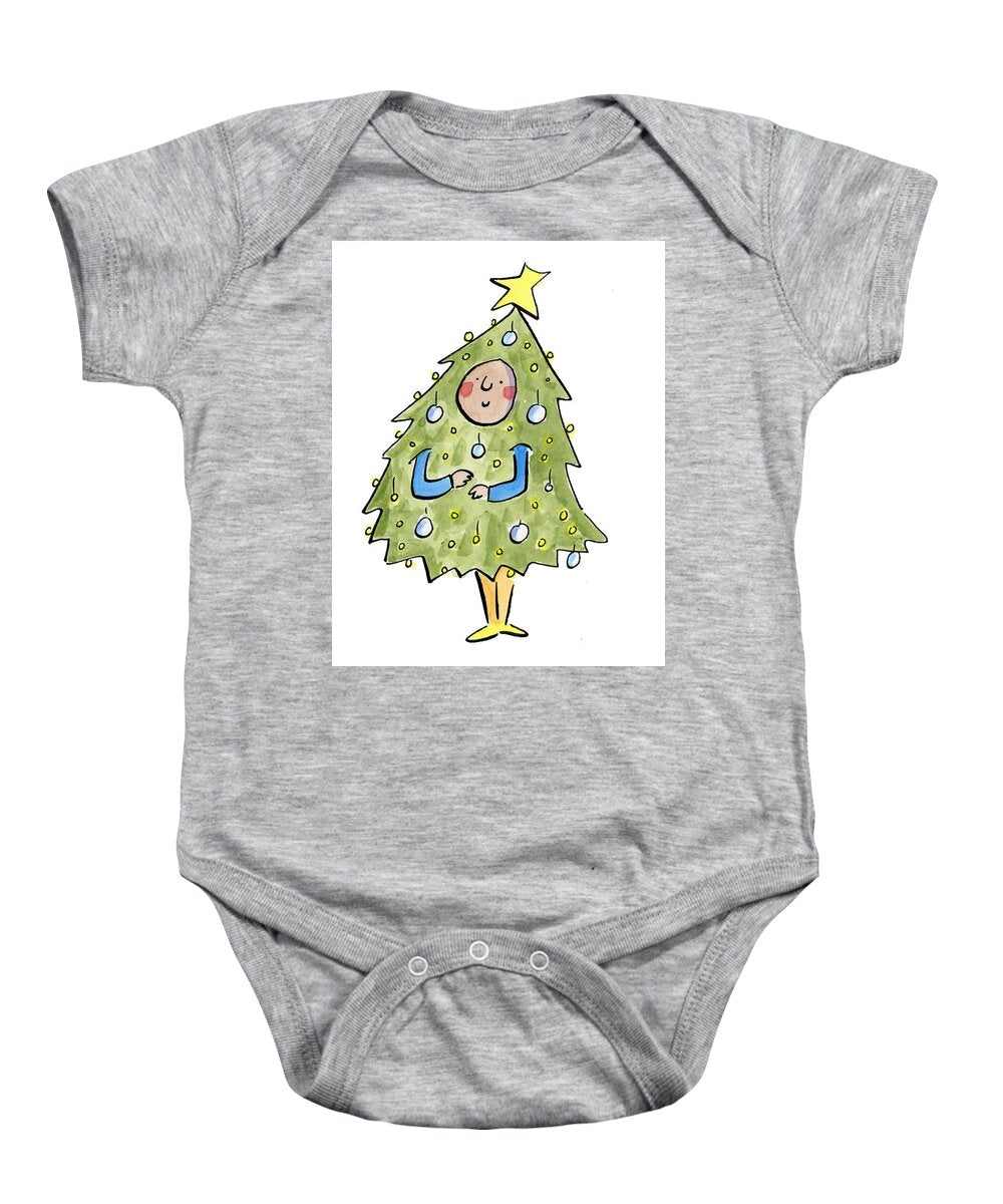 Christmas Tree Outfit - Baby Onesie
