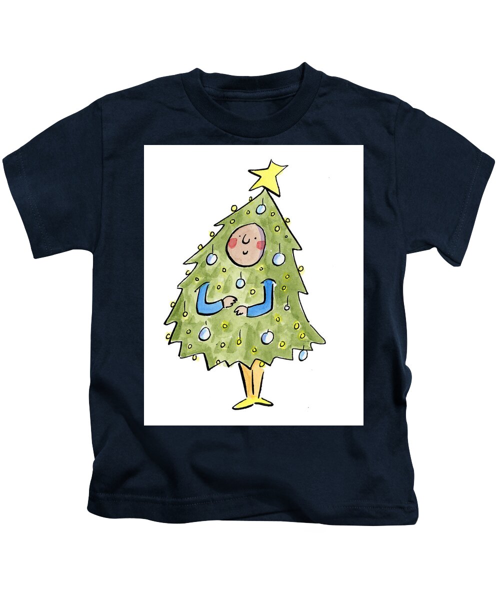 Christmas Tree Outfit - Kids T-Shirt