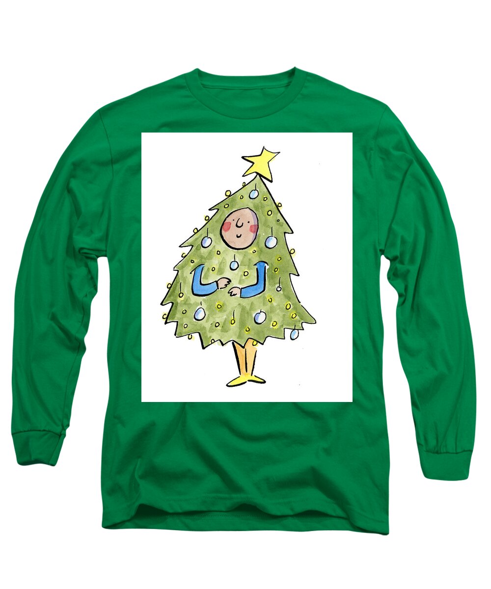 Christmas Tree Outfit - Long Sleeve T-Shirt
