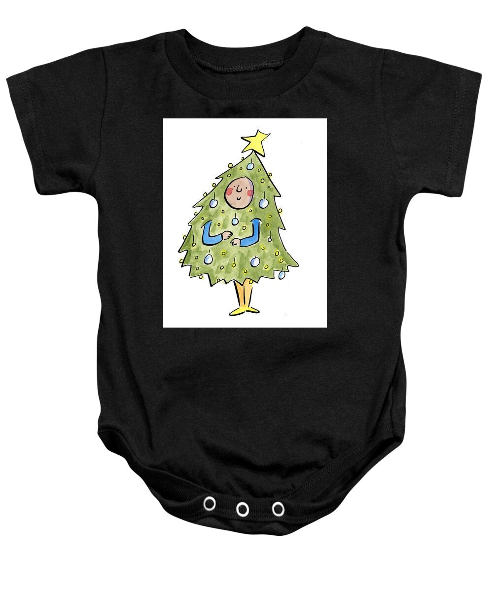 Christmas Tree Outfit - Baby Onesie
