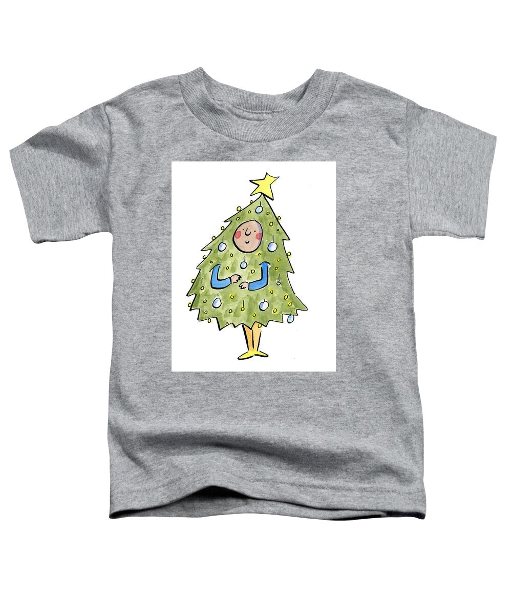 Christmas Tree Outfit - Toddler T-Shirt