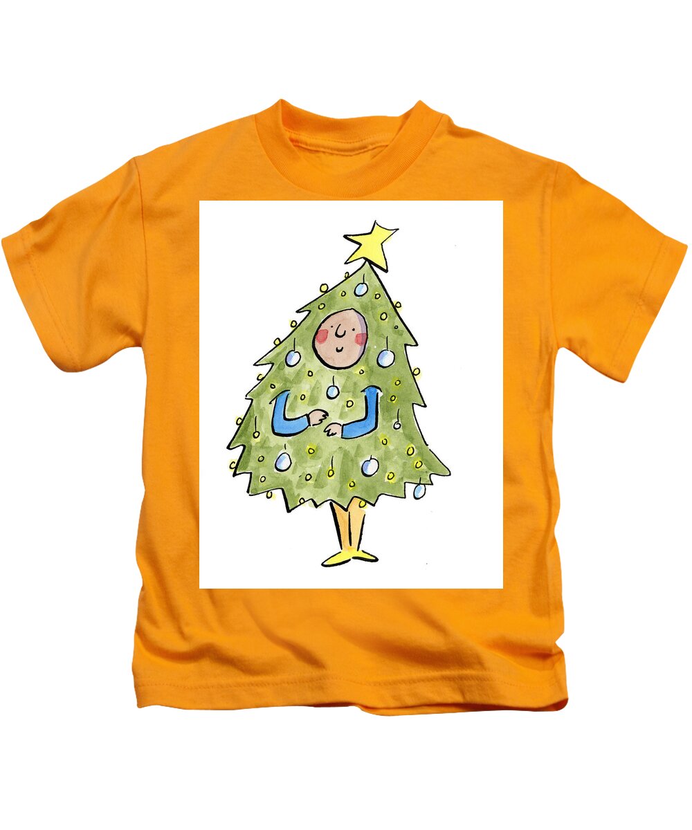Christmas Tree Outfit - Kids T-Shirt
