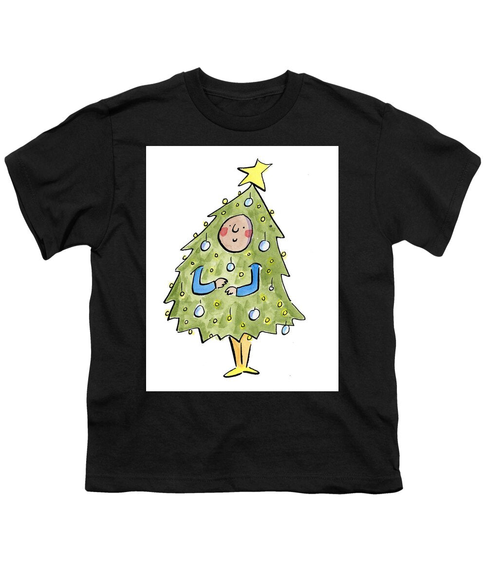 Christmas Tree Outfit - Youth T-Shirt