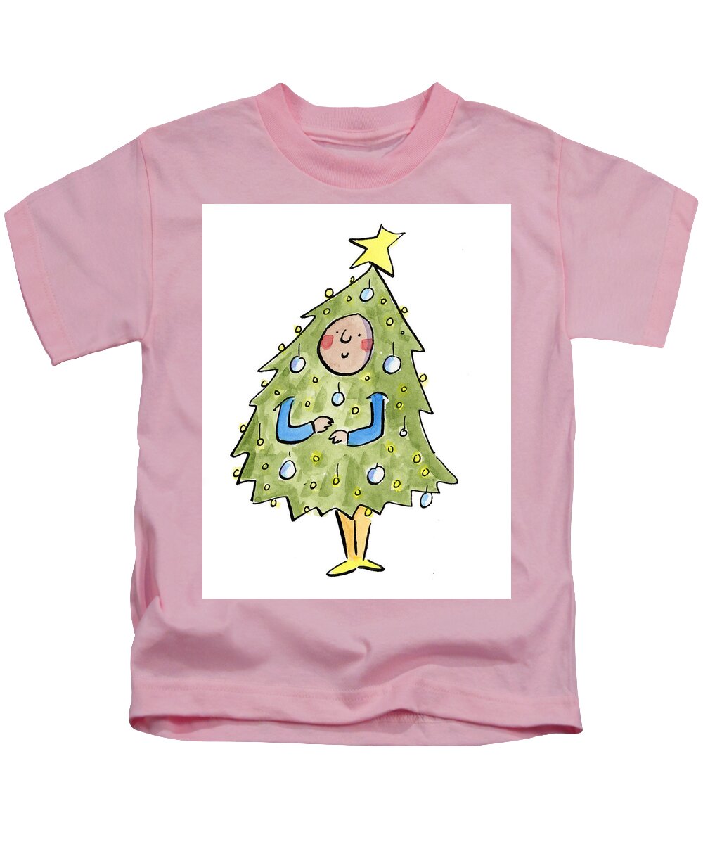 Christmas Tree Outfit - Kids T-Shirt