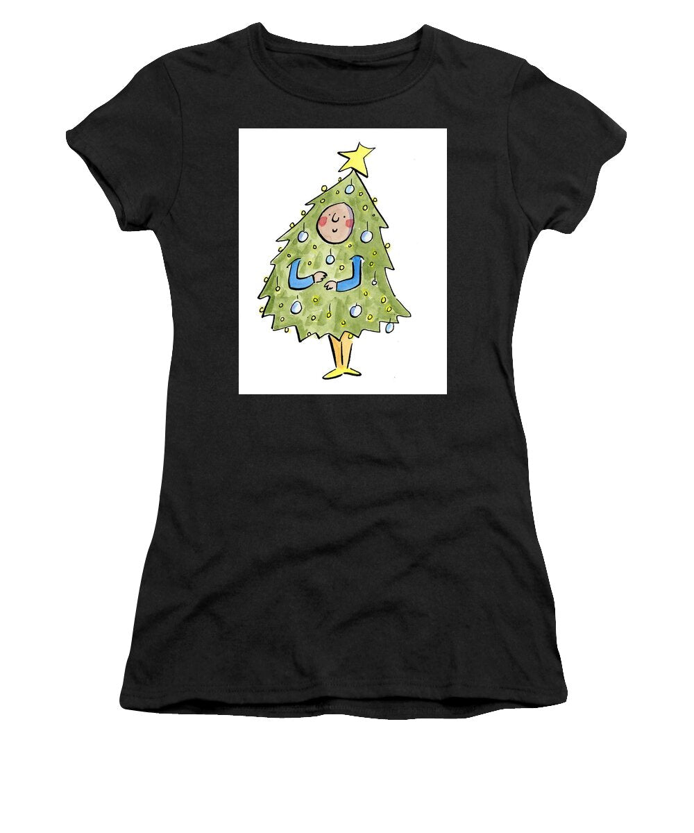 Christmas Tree Outfit - Women's T-Shirt