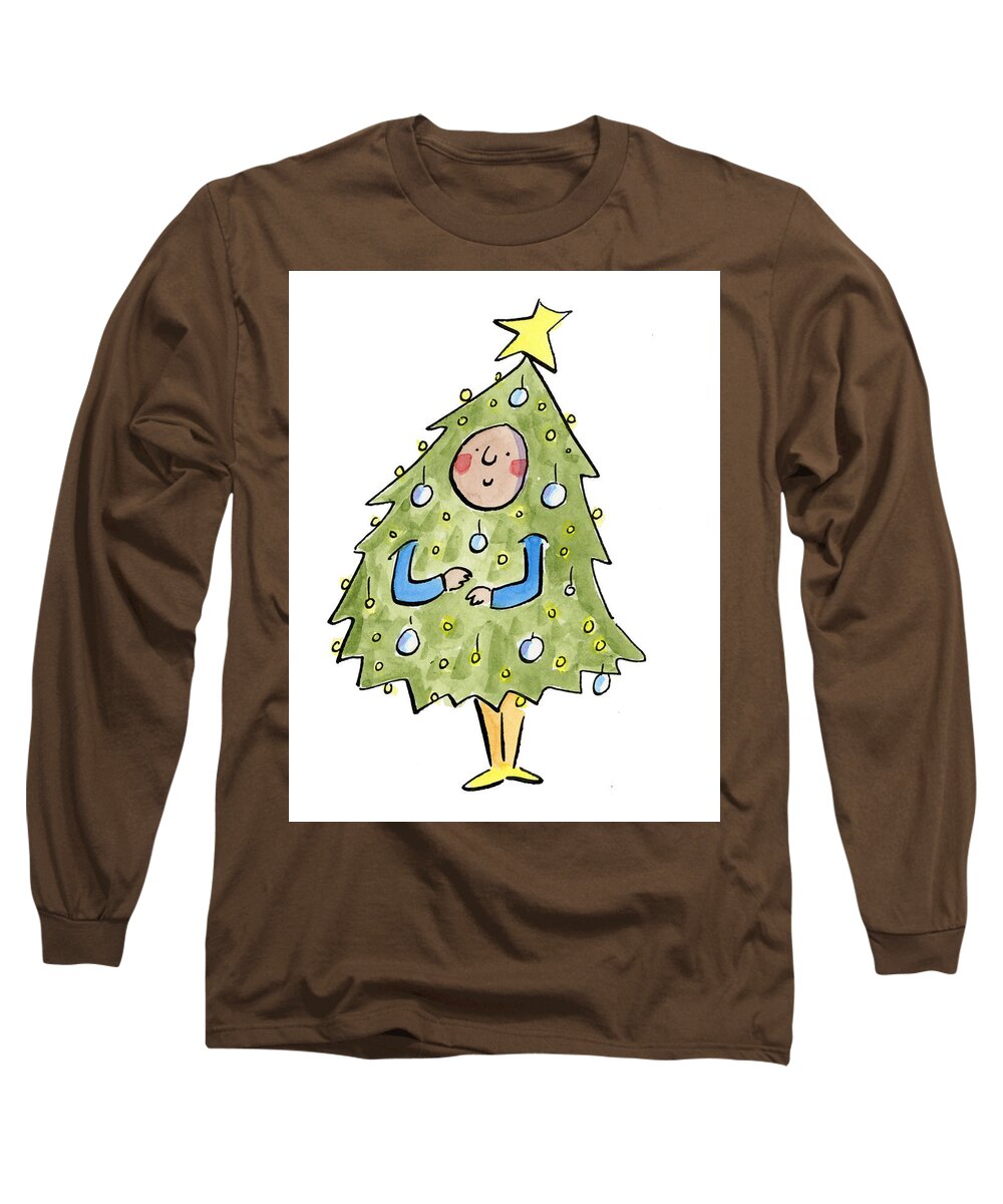 Christmas Tree Outfit - Long Sleeve T-Shirt