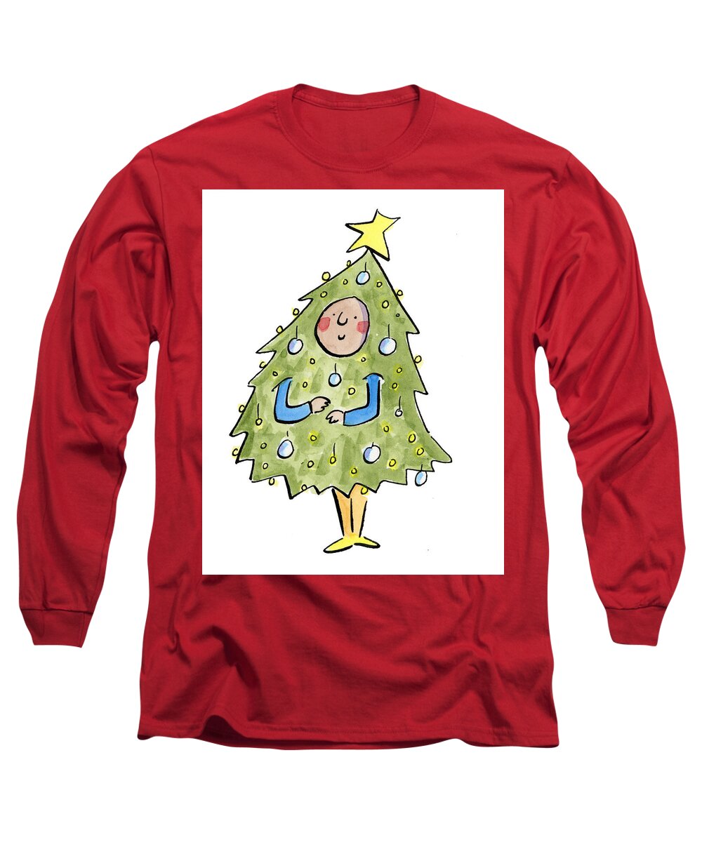 Christmas Tree Outfit - Long Sleeve T-Shirt