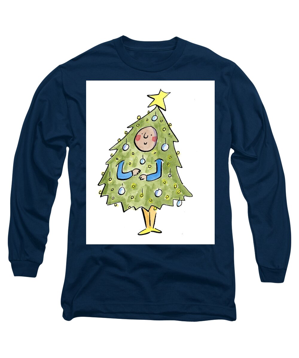 Christmas Tree Outfit - Long Sleeve T-Shirt