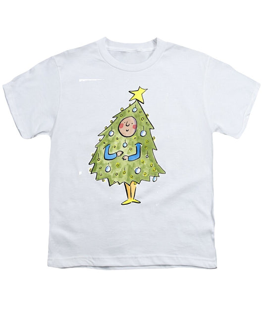 Christmas Tree Outfit - Youth T-Shirt
