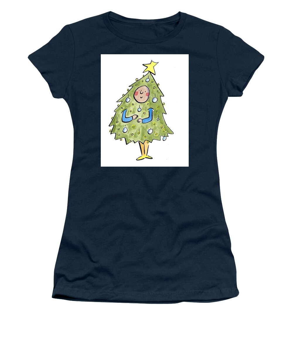 Christmas Tree Outfit - Women's T-Shirt