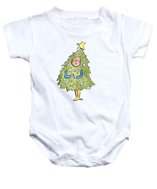 Christmas Tree Outfit - Baby Onesie