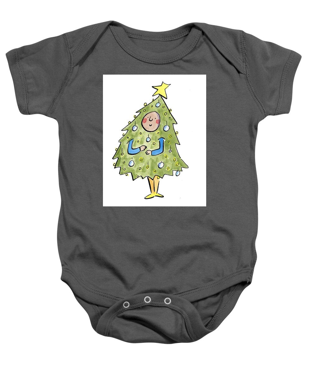 Christmas Tree Outfit - Baby Onesie
