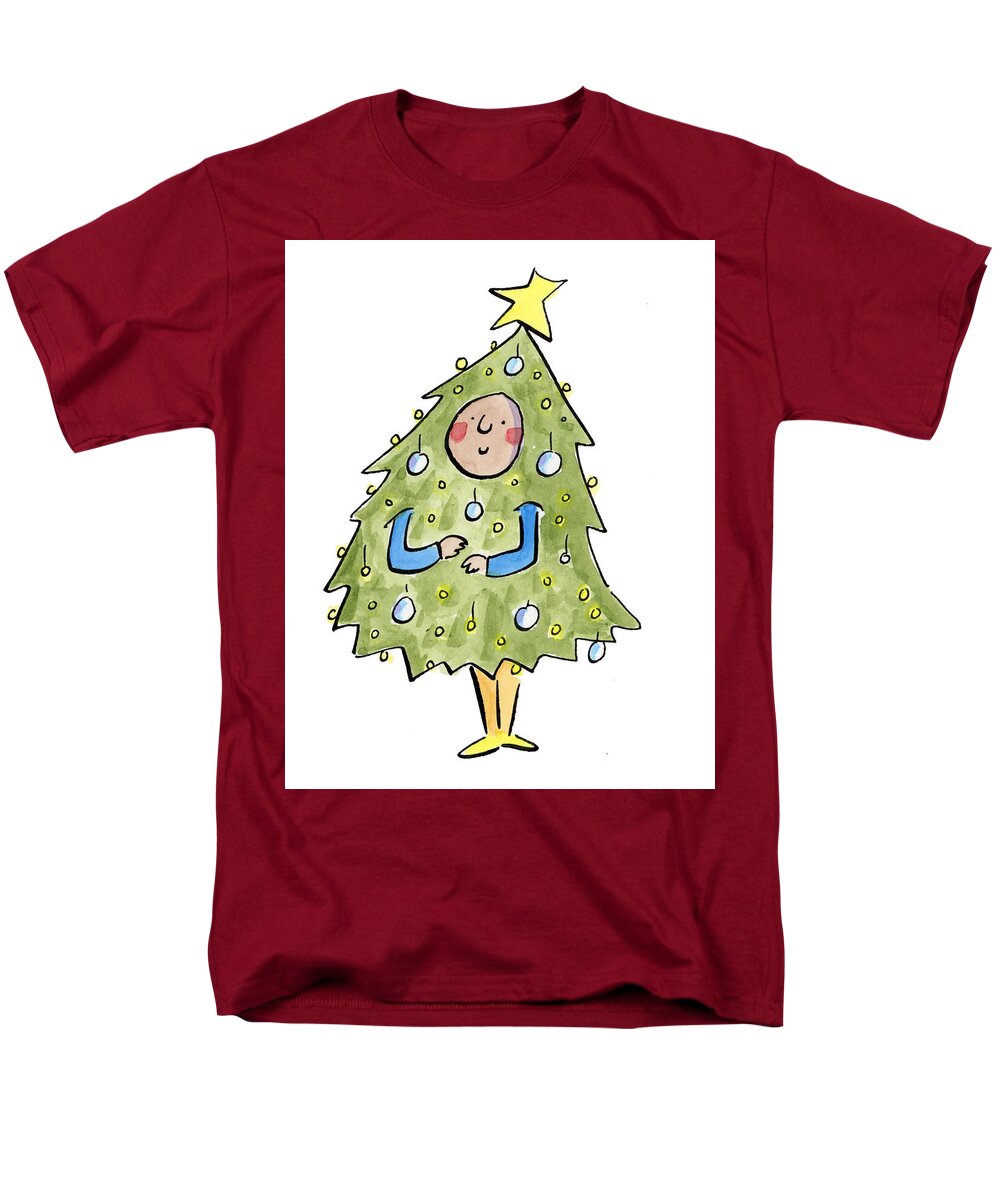 Christmas Tree Outfit - Men's T-Shirt  (Regular Fit)
