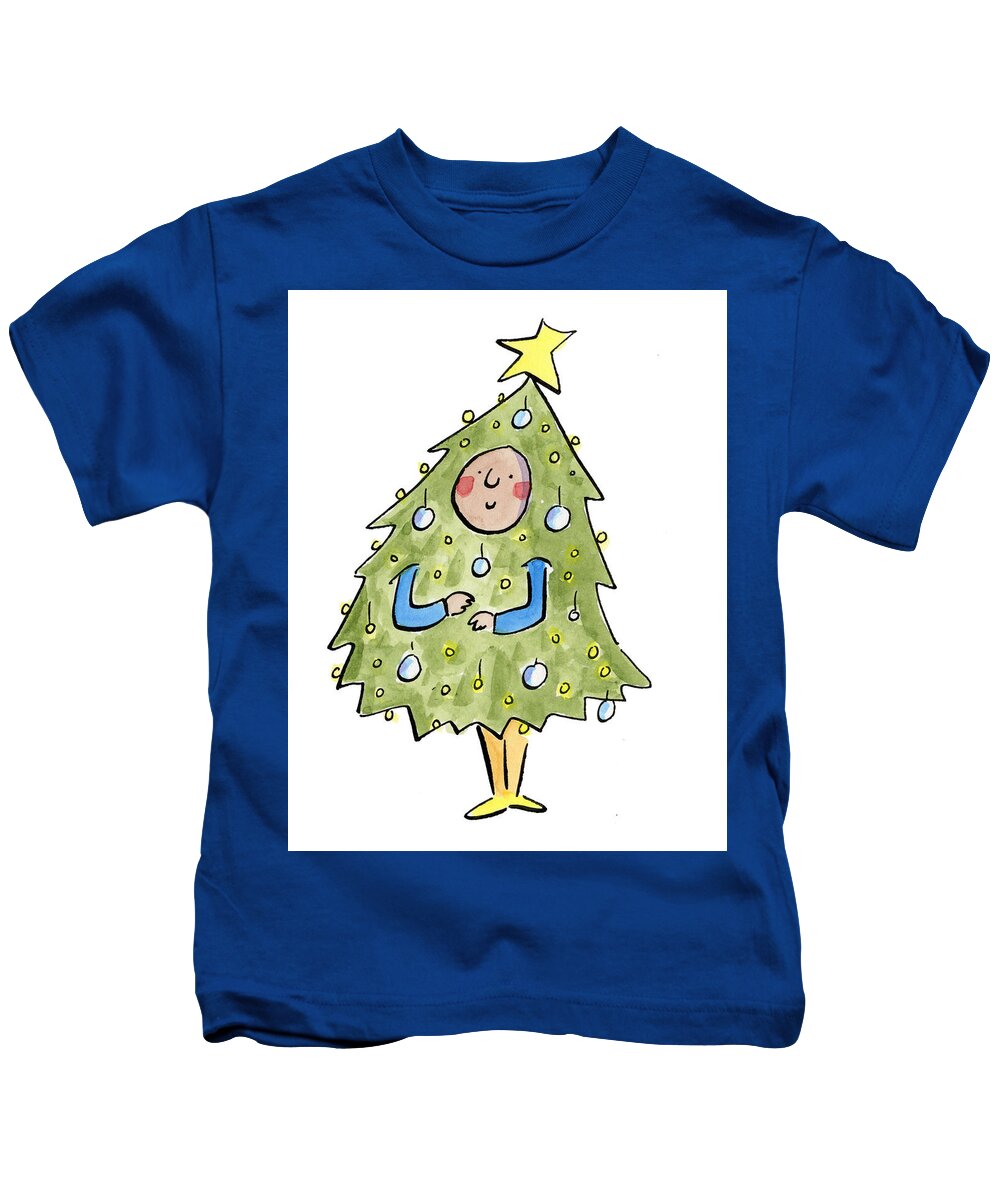 Christmas Tree Outfit - Kids T-Shirt