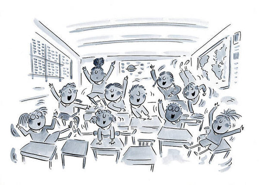 Classroom - Art Print