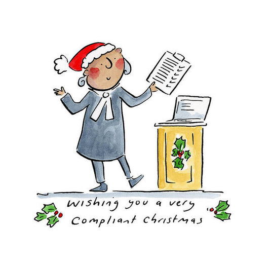 Compliant Christmas - Art Print