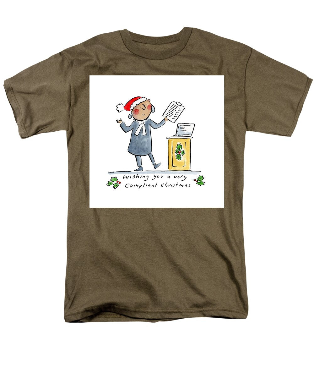 Compliant Christmas - Men's T-Shirt  (Regular Fit)