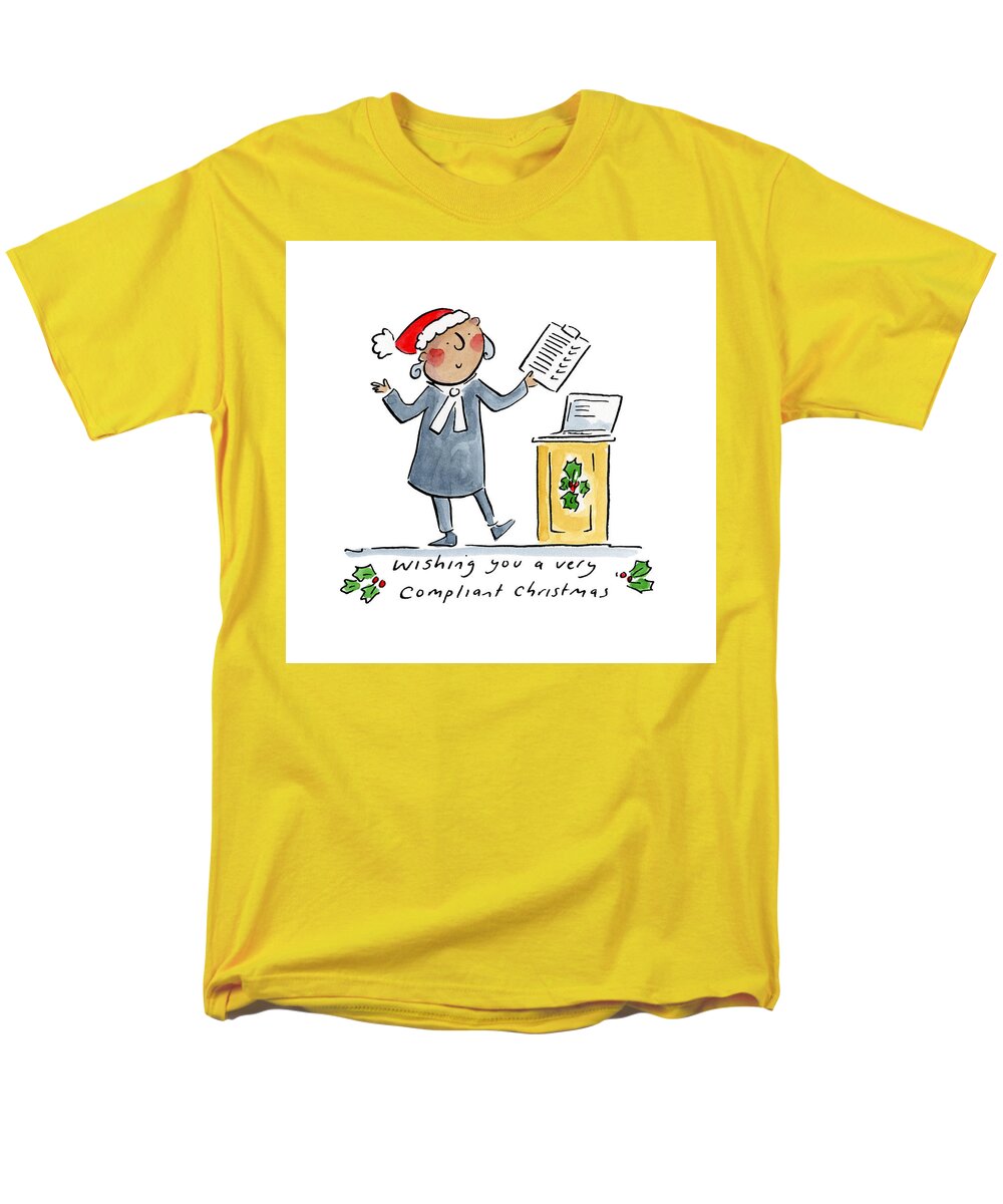 Compliant Christmas - Men's T-Shirt  (Regular Fit)