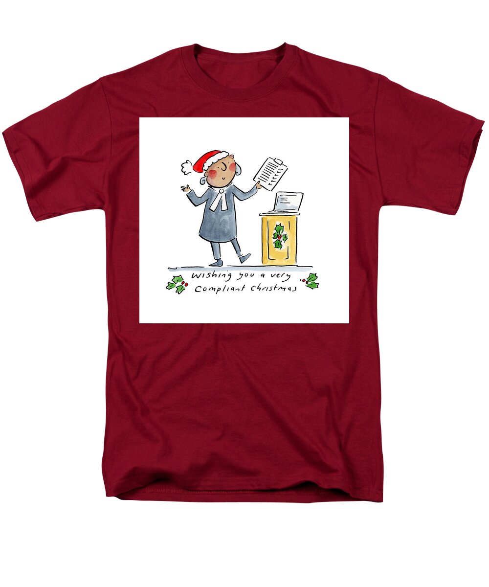 Compliant Christmas - Men's T-Shirt  (Regular Fit)