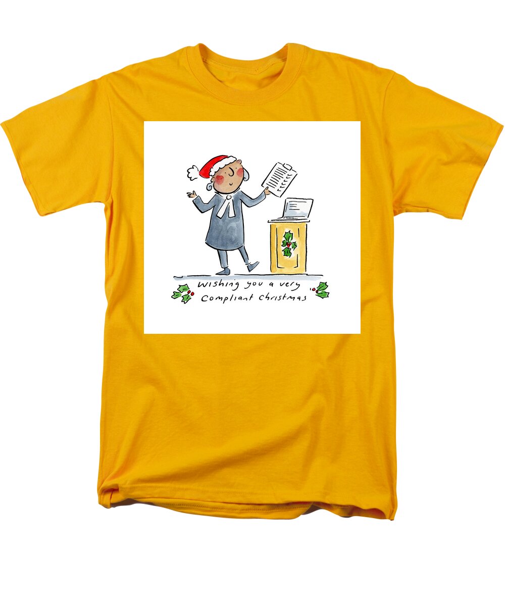 Compliant Christmas - Men's T-Shirt  (Regular Fit)