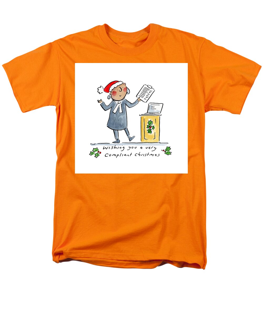 Compliant Christmas - Men's T-Shirt  (Regular Fit)