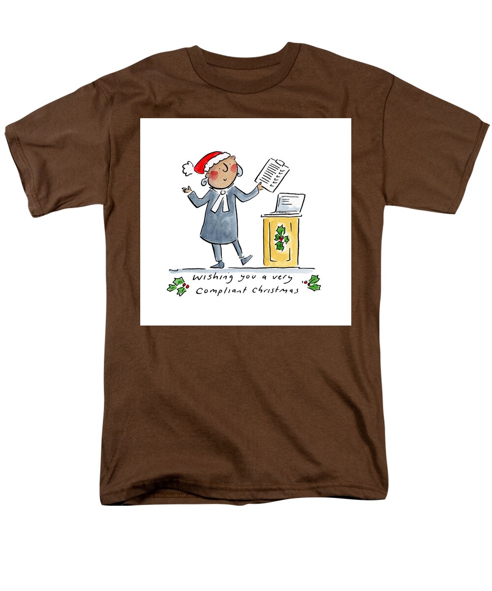 Compliant Christmas - Men's T-Shirt  (Regular Fit)
