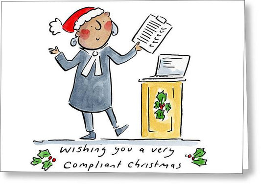Compliant Christmas - Greeting Card
