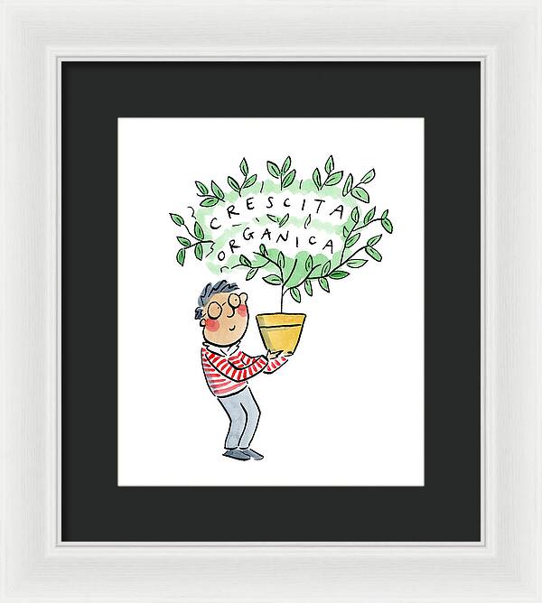 Crescita Organica - Framed Print